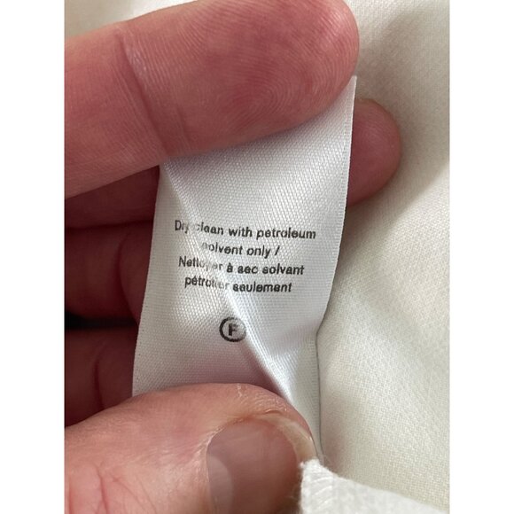 Rag & Bone The Classic Simone Pants White‎ Black Side Stripe Zip Pockets 6 $325 - Picture 13 of 14